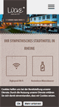Mobile Screenshot of hotel-luecke.de
